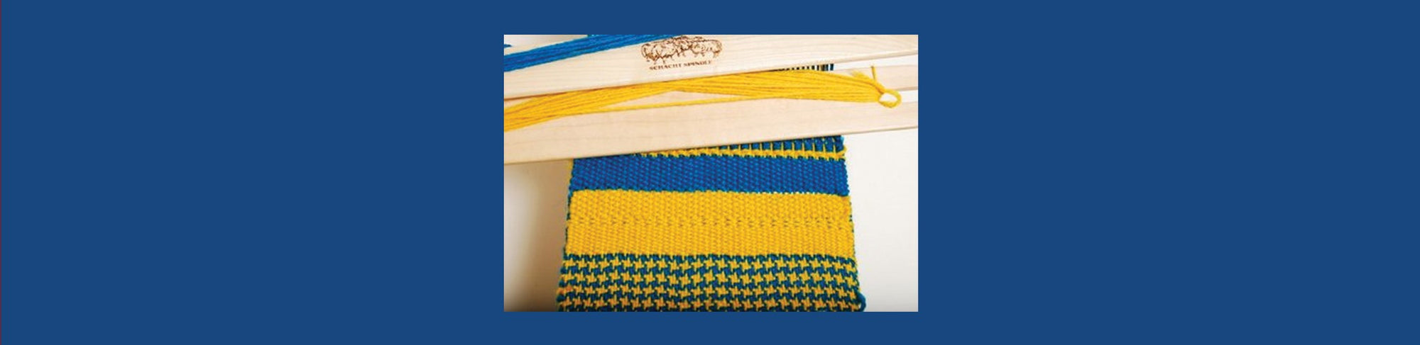 Doubleweave on the Schacht Flip Loom