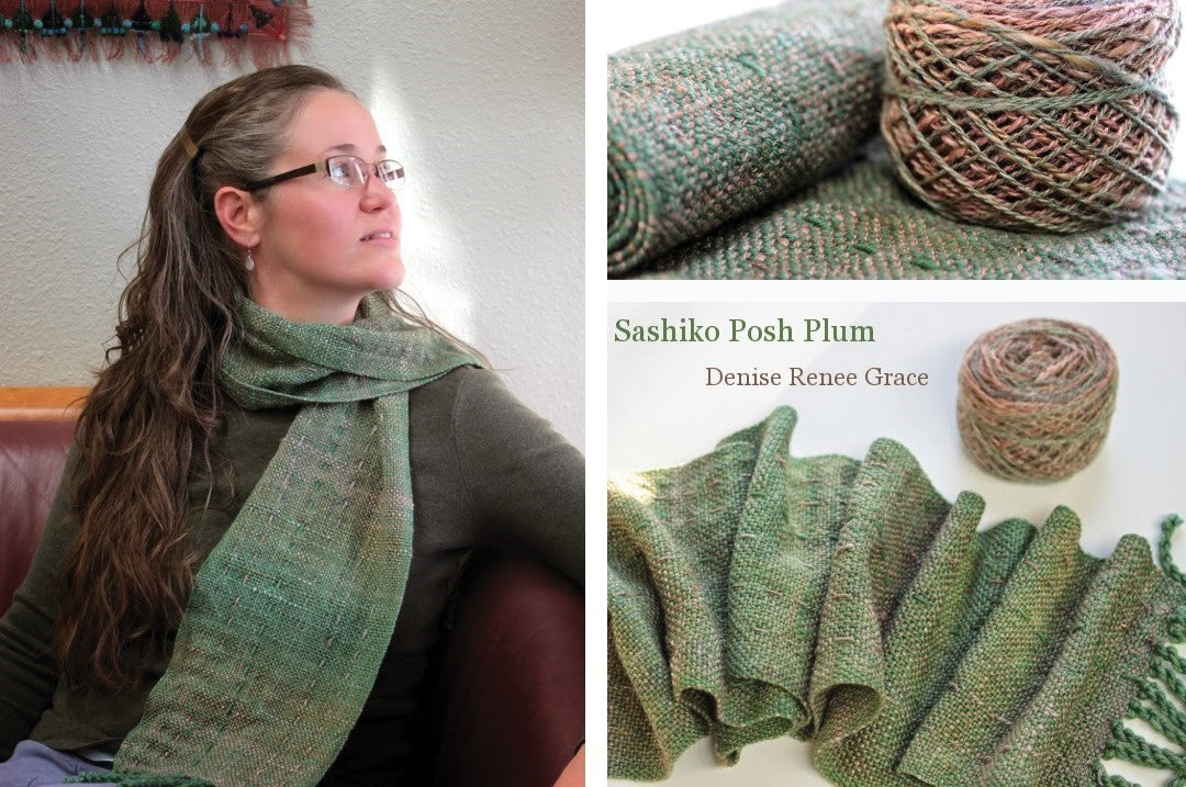 Sashiko Posh Plum