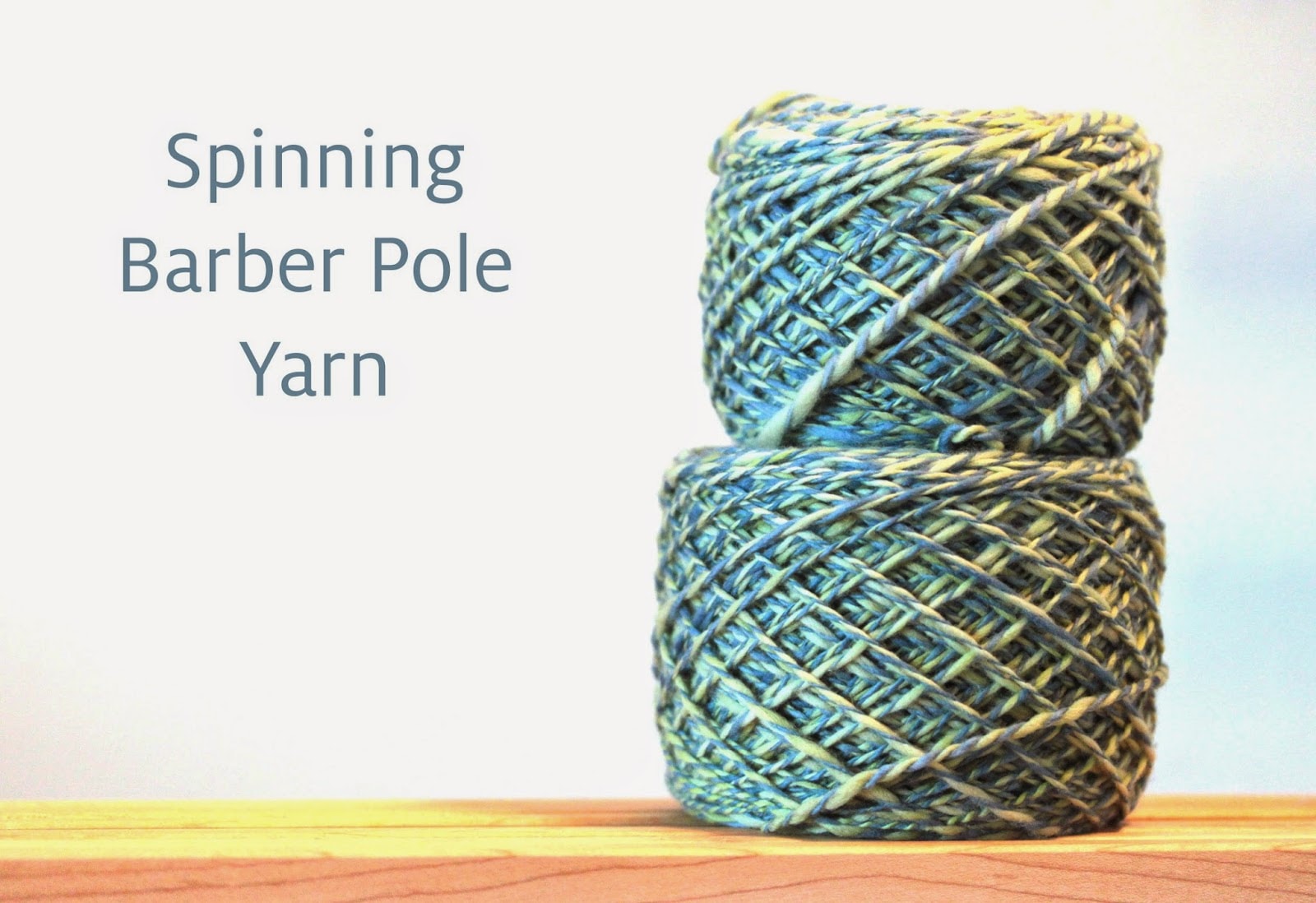 Spinning Barber Pole Yarn