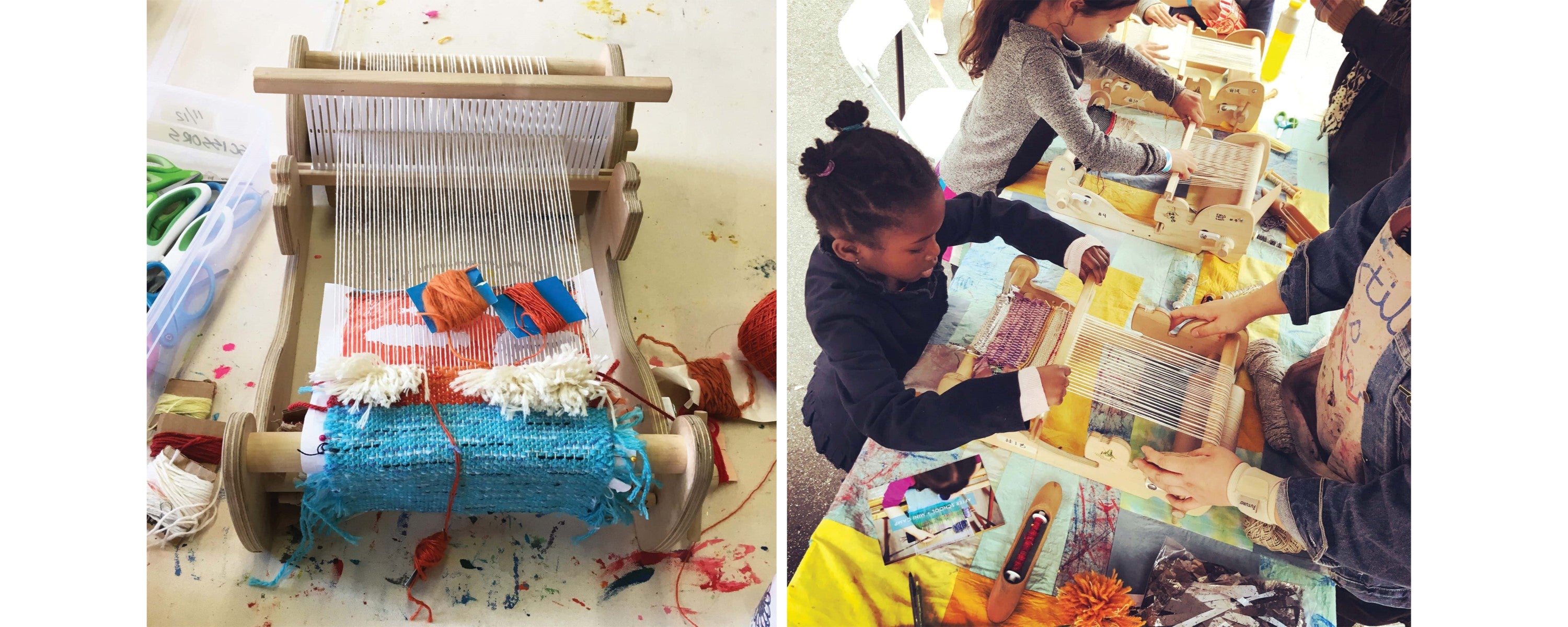 Weaving With Kids: Before & During the Pandemic