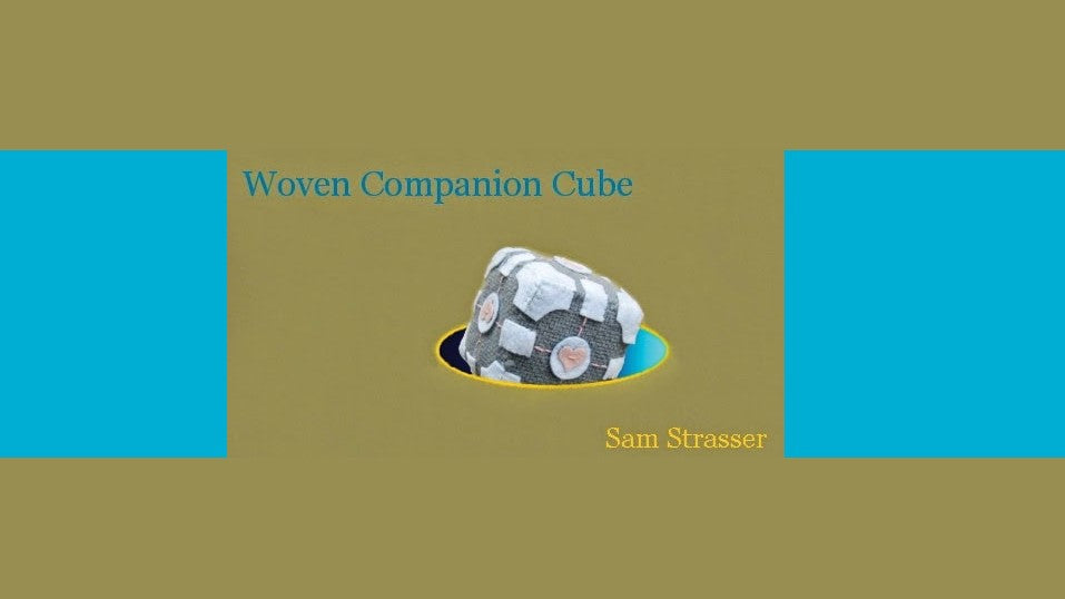 Woven Companion Cube