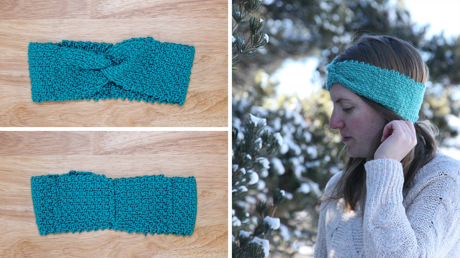 Headband With A Twist