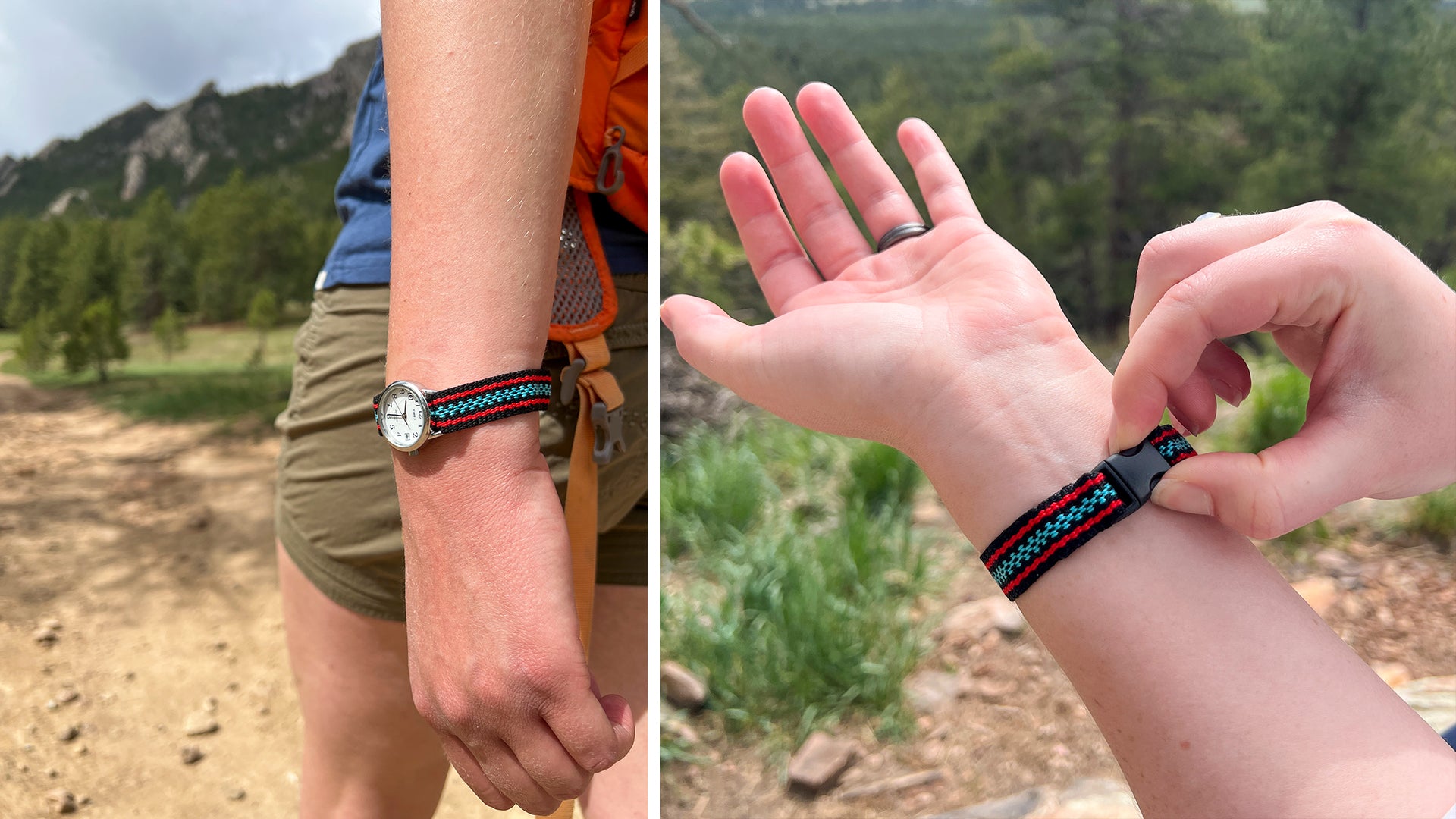 Woven Bracelet With Many Uses--watchband, bracelets