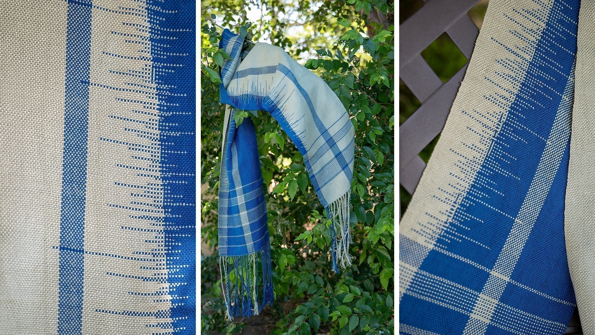 Azul Verde Do Mar Scarf