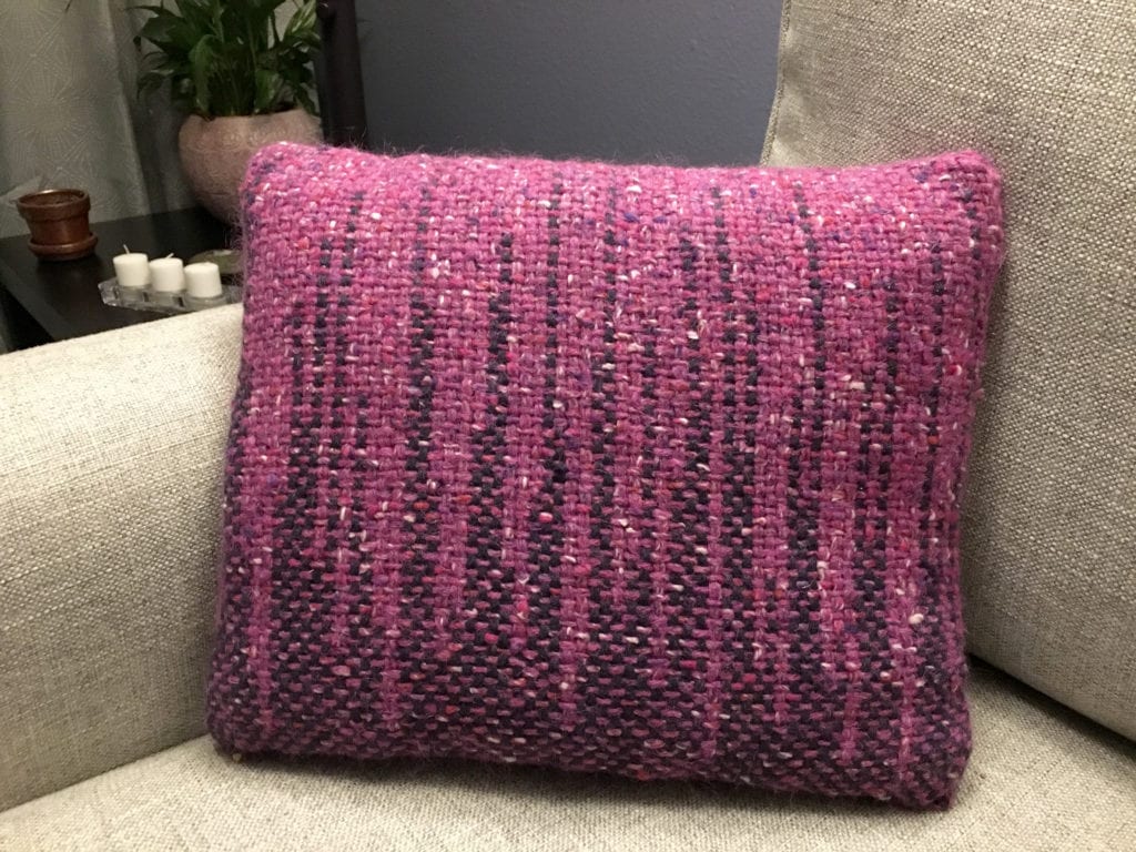 Clasped Weft Pillow - Pillow Month