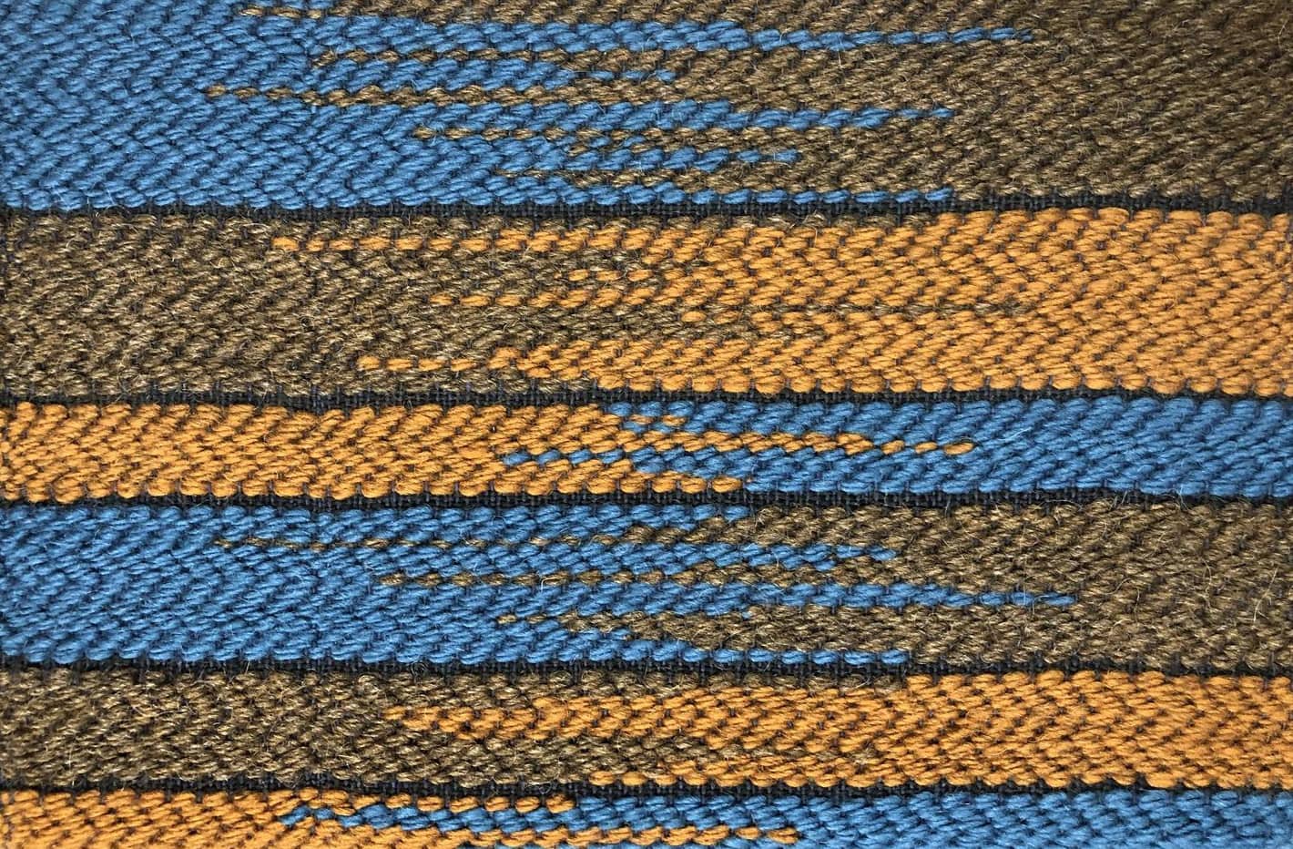 Fabric Inspiration - Twill Clasped Weft Pillow Fabric
