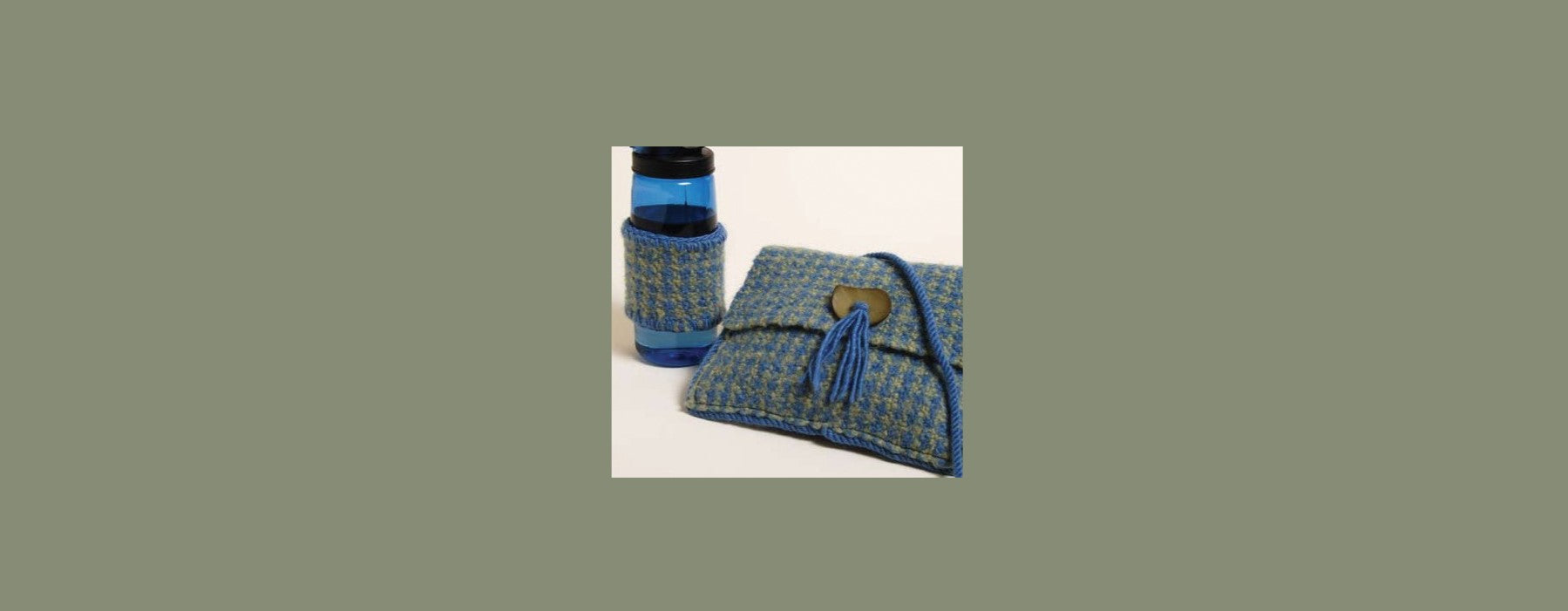 Felted Bag and Bottle Cozy