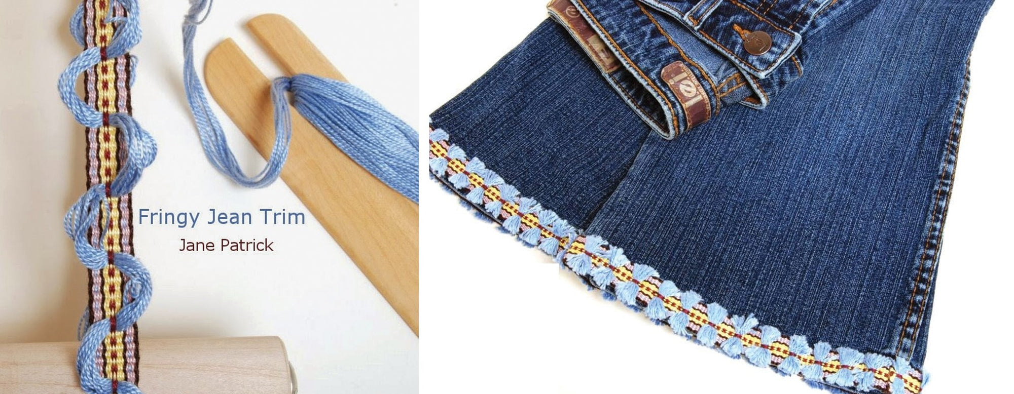 Fringy Jean Trim