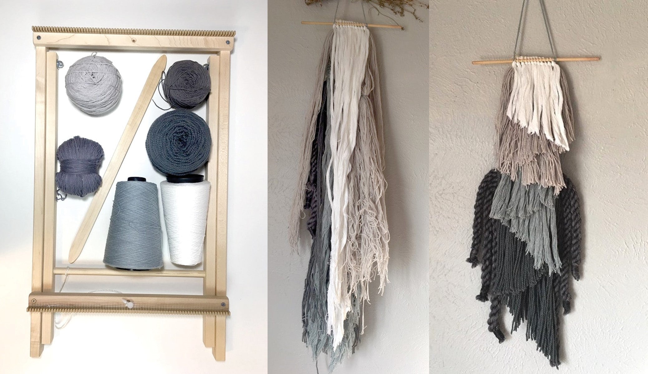 How to Weave a Fringed Wall Hanging