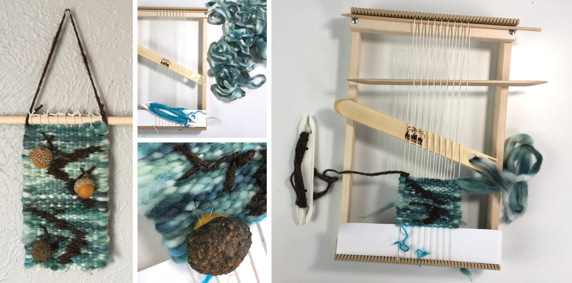 How to Weave an Autumnal Wall Hanging