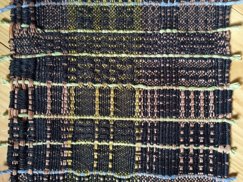 Weaving a Lace Sampler