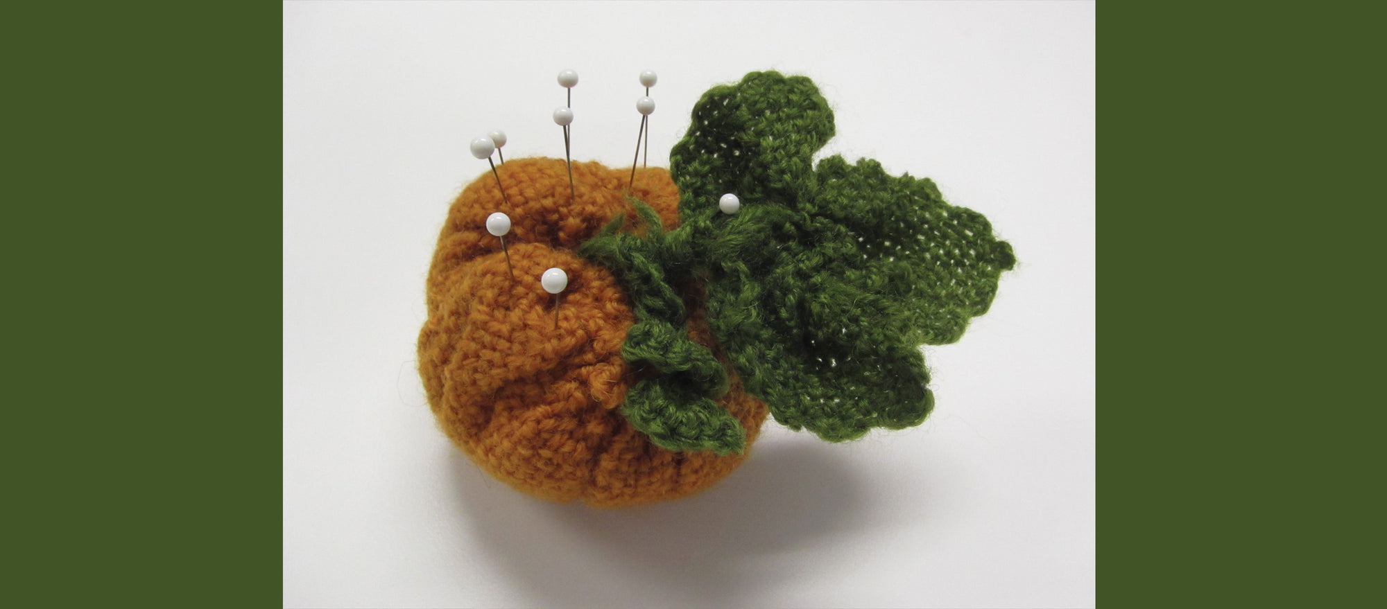 Pumpkin Pin Cushion