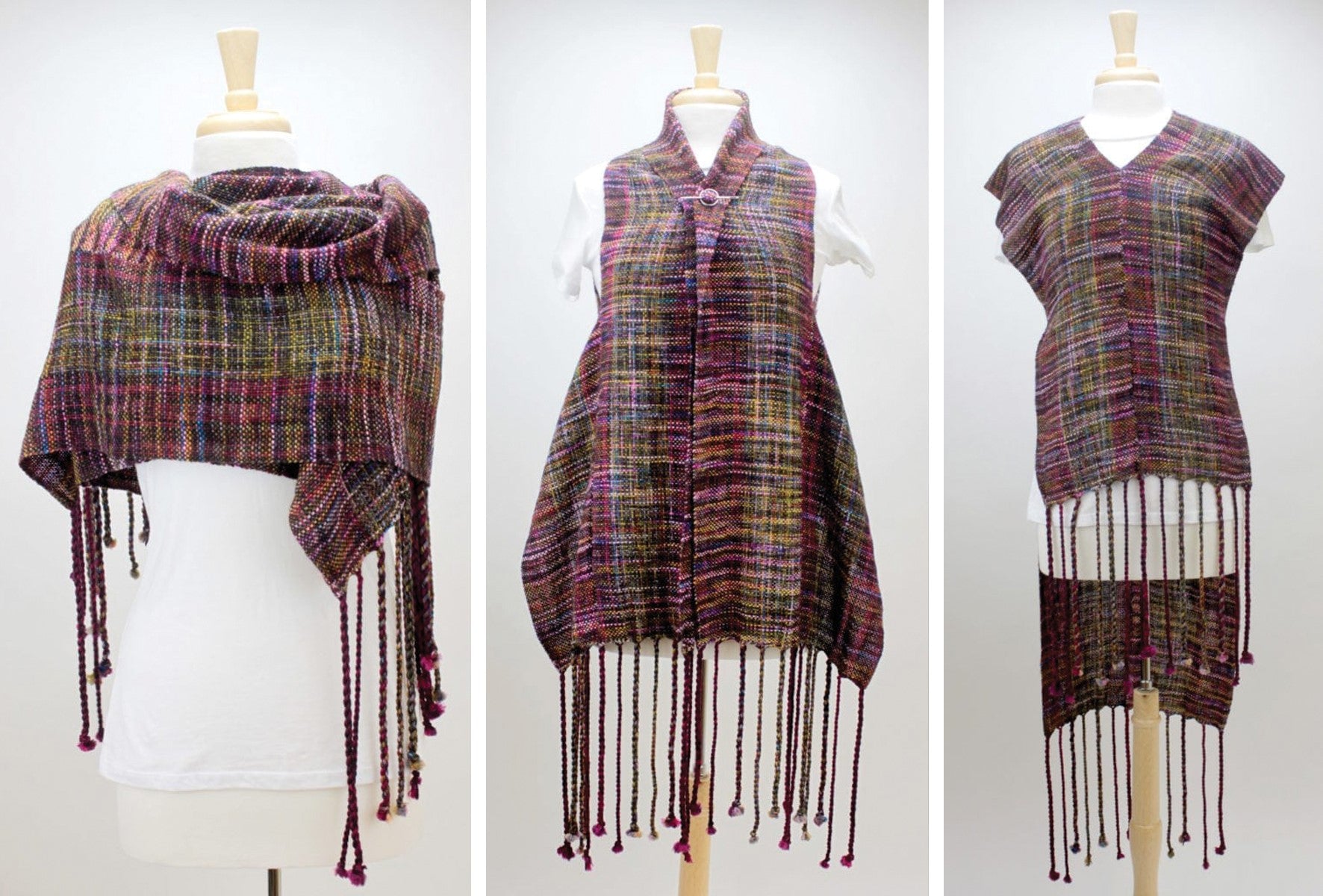 It Was a Vest at Times, It was a Wrap at Times - Hedgehog Fibers Collaboration