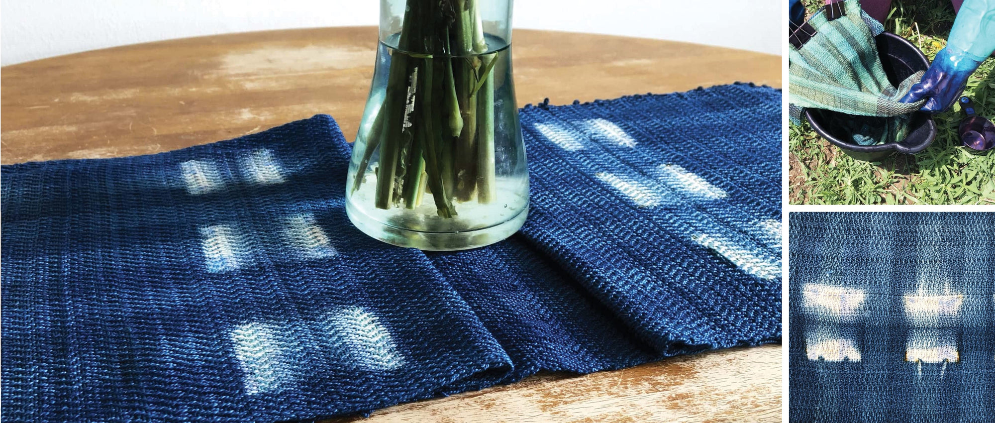 Weaving and Over-dyeing