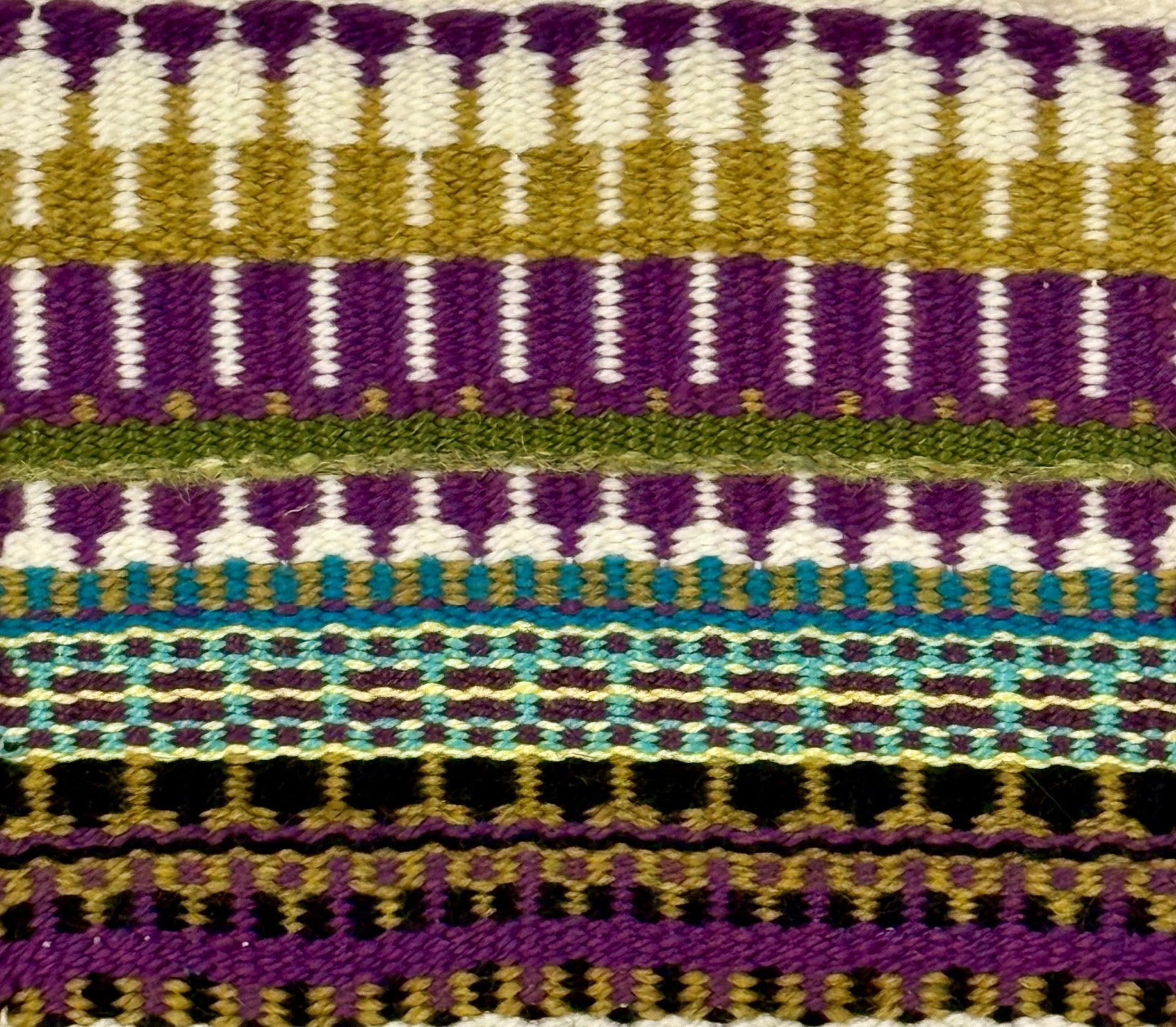 In-Person Course: Krokbragd Weaving on a Rigid Heddle Loom