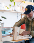 weaving on an inkle loom