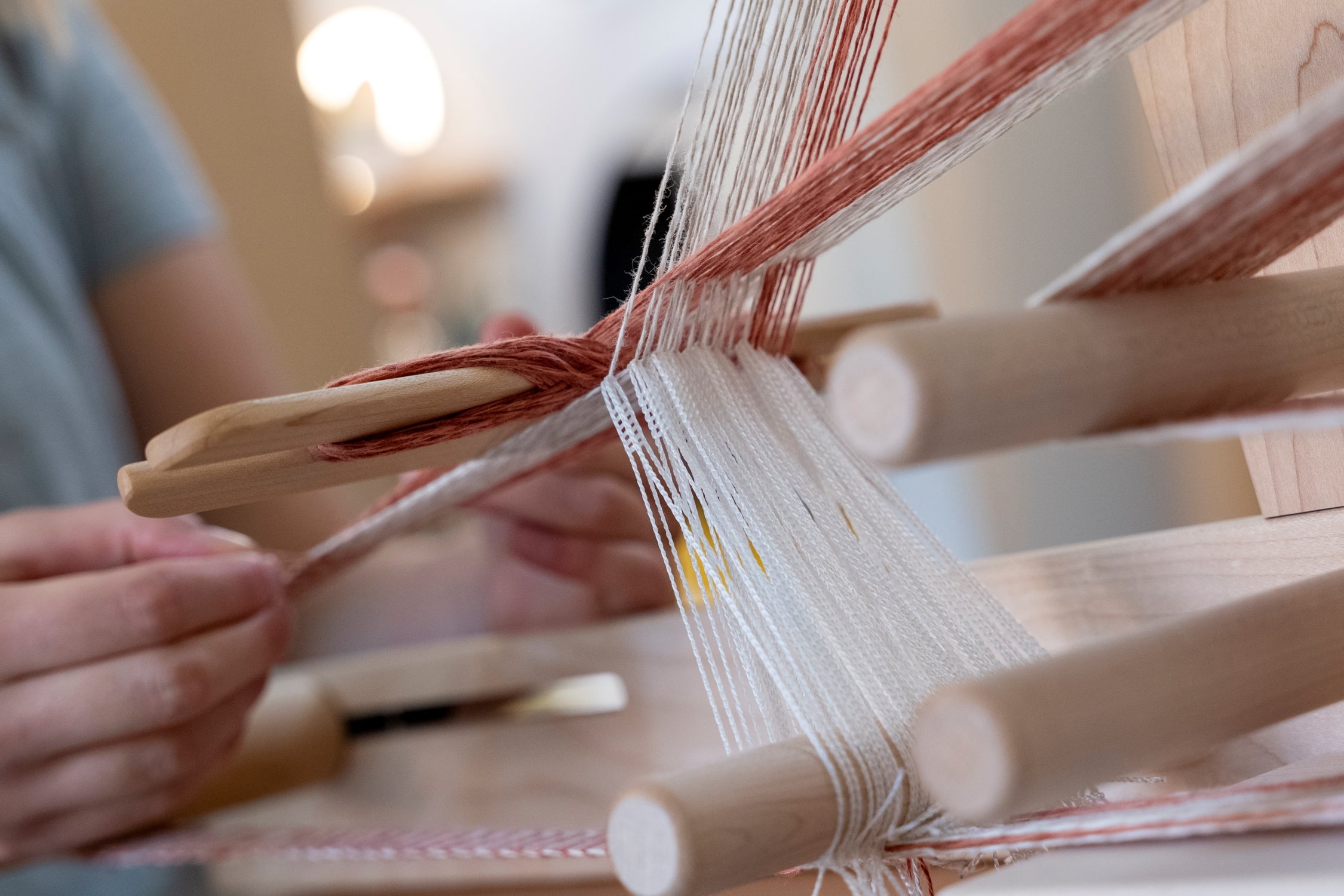 heddles on Inkle Loom