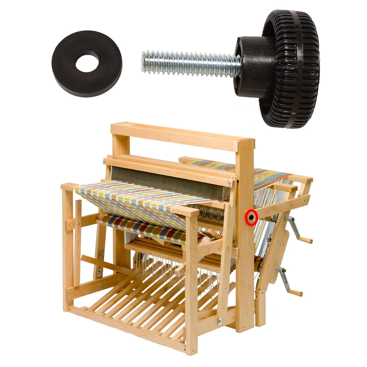 Fold Knob Kit for Standard Floor Looms