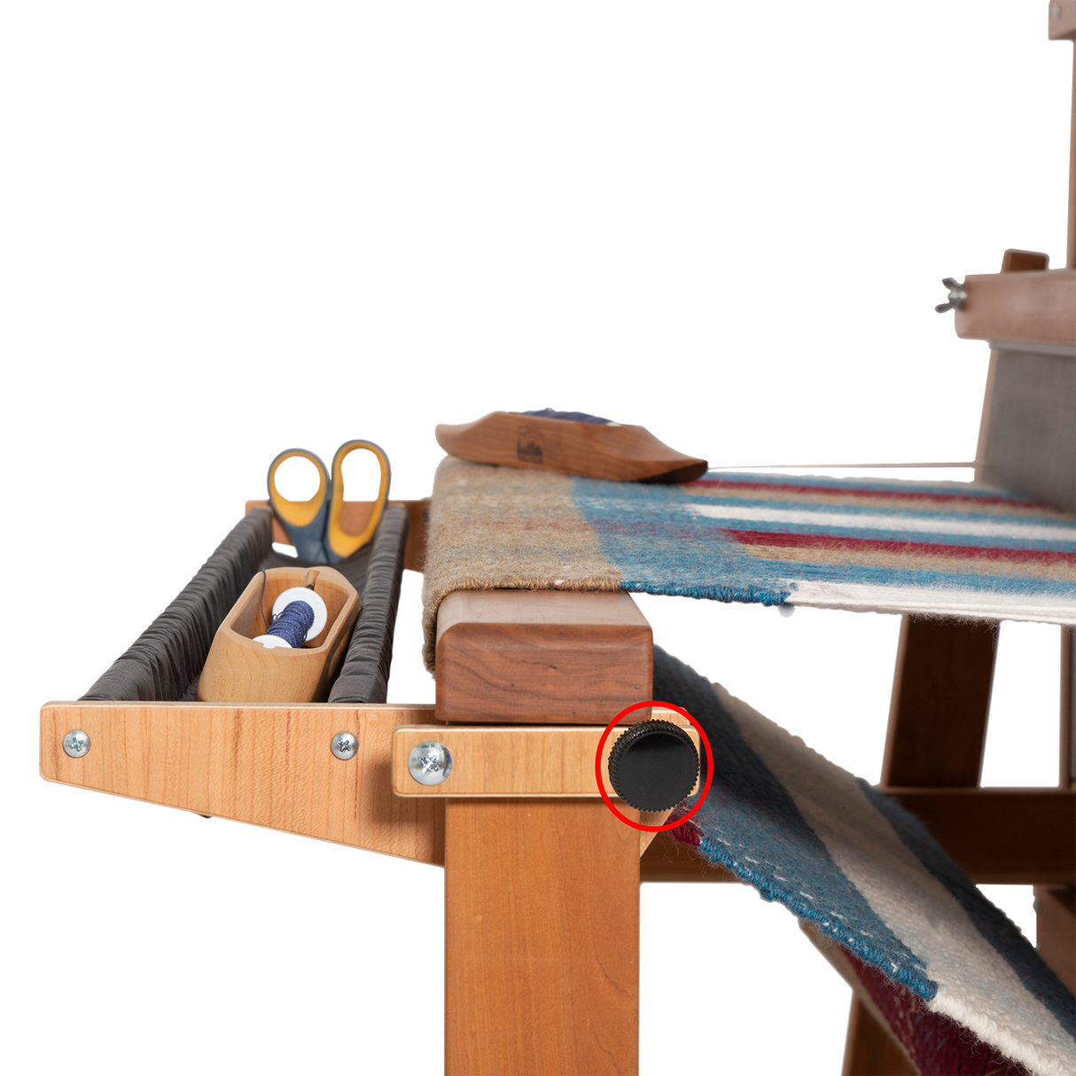 Knobs & Washers Kit for Standard Floor Loom Trap