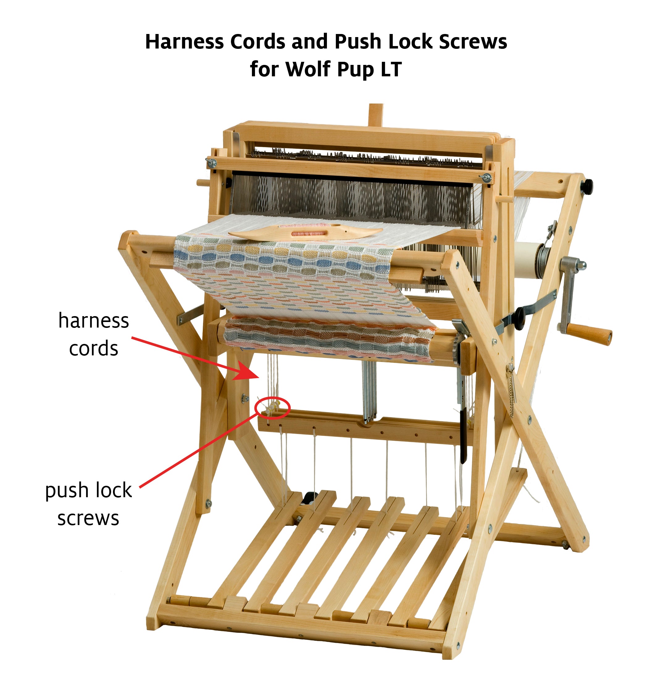 Harness Cords for Wolf Pup LT, 4 pack – Schacht Spindle Company