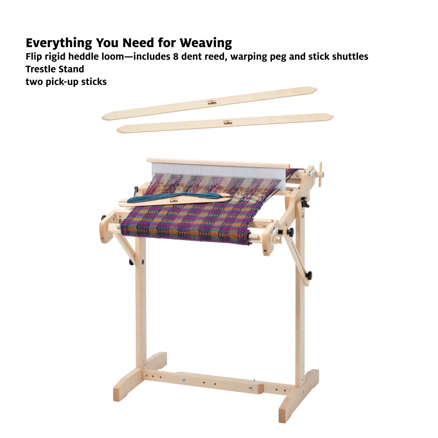 Start Rigid Heddle Weaving on 30" Flip Bundle