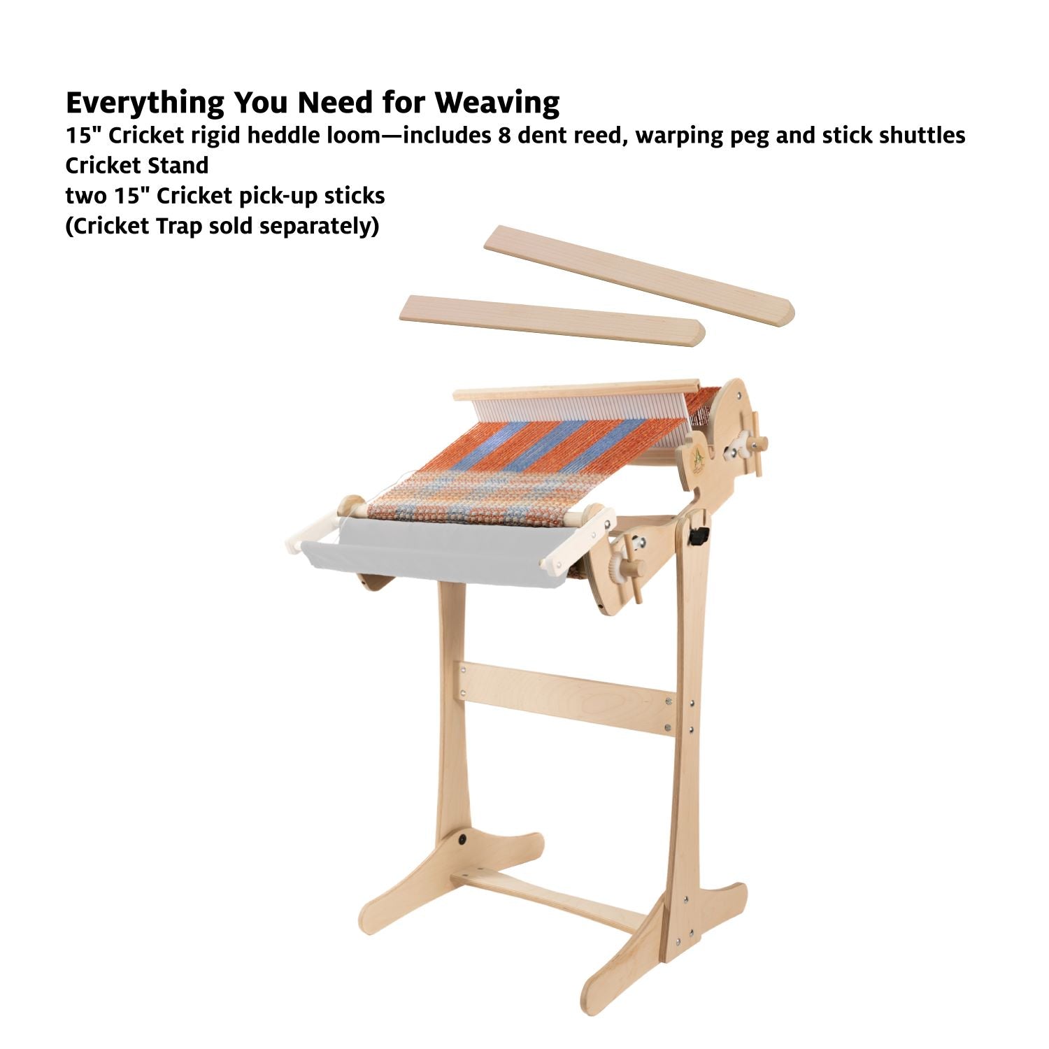 Start Rigid Heddle Weaving on Cricket Bundle
