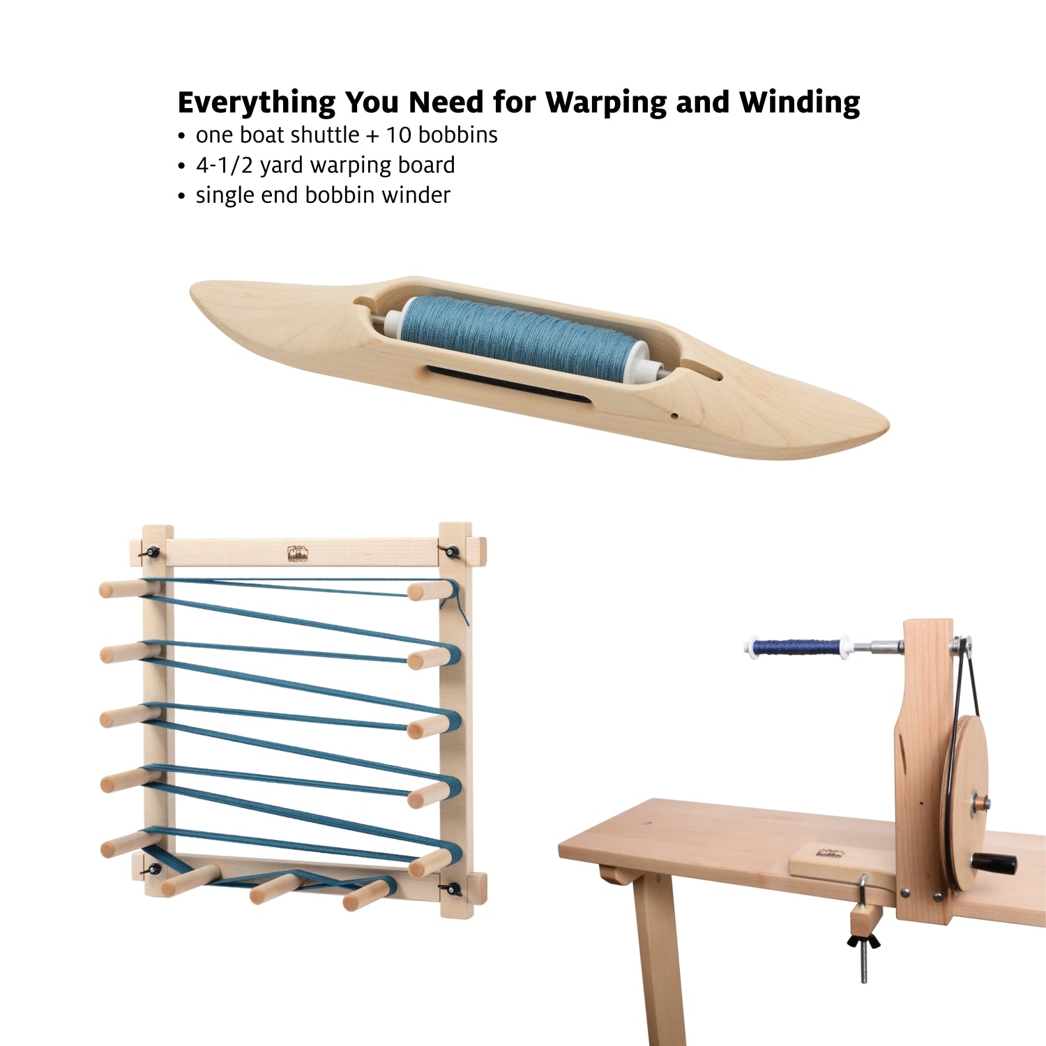Start 4 Shaft Weaving on Baby Wolf Height Extender Bundle