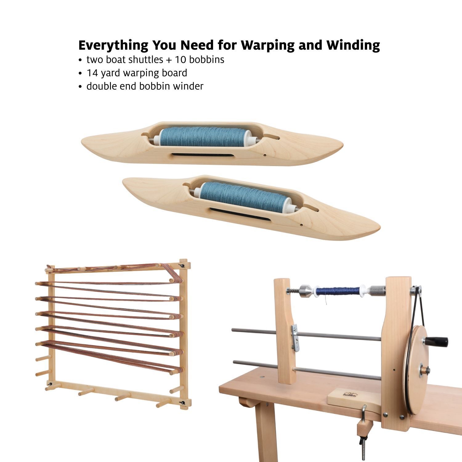 Start 8 Shaft Weaving on Baby Wolf Height Extender Bundle