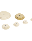 Spinning Wheel Whorls, Maple and Cherry