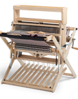 Baby Wolf 8-shaft loom with High Castle Tray and Trap