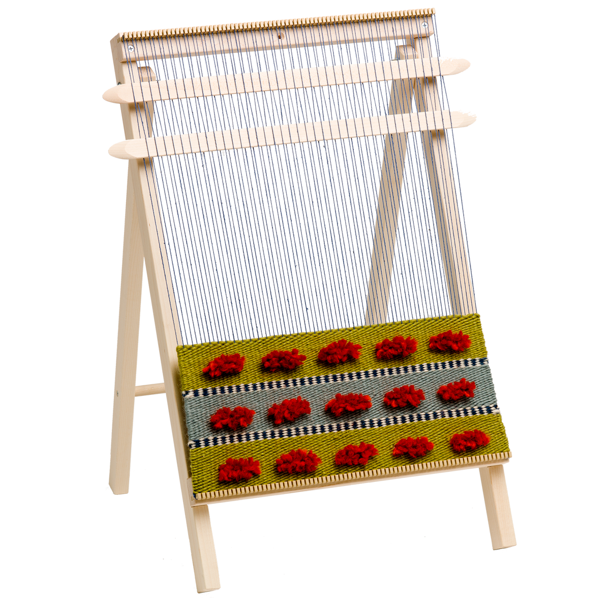 Weaving to Woo - Mini Loom Heart Patch – Schacht Spindle Company