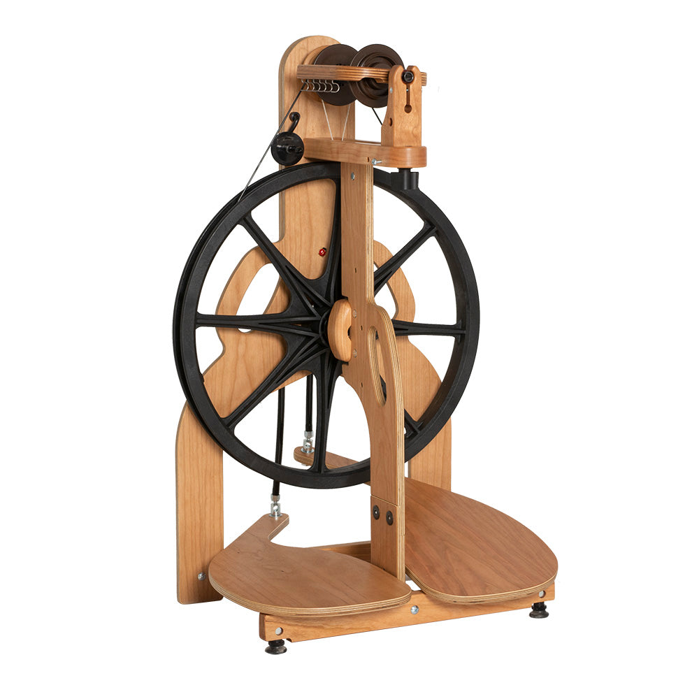 Cherry Ladybug Spinning Wheel