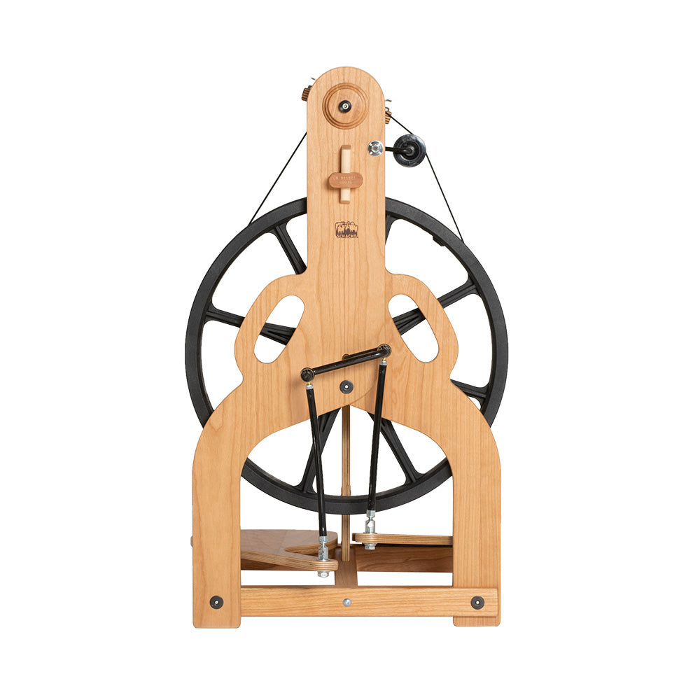 Cherry Ladybug Spinning Wheel