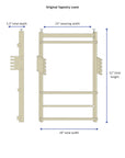 Original Tapestry Loom dimensions