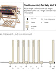 Treadle Block for Wolf Looms