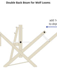 Wolf double back beam dimensions
