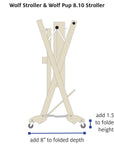 Wolf Stroller & Wolf Pup 8.10 Stroller