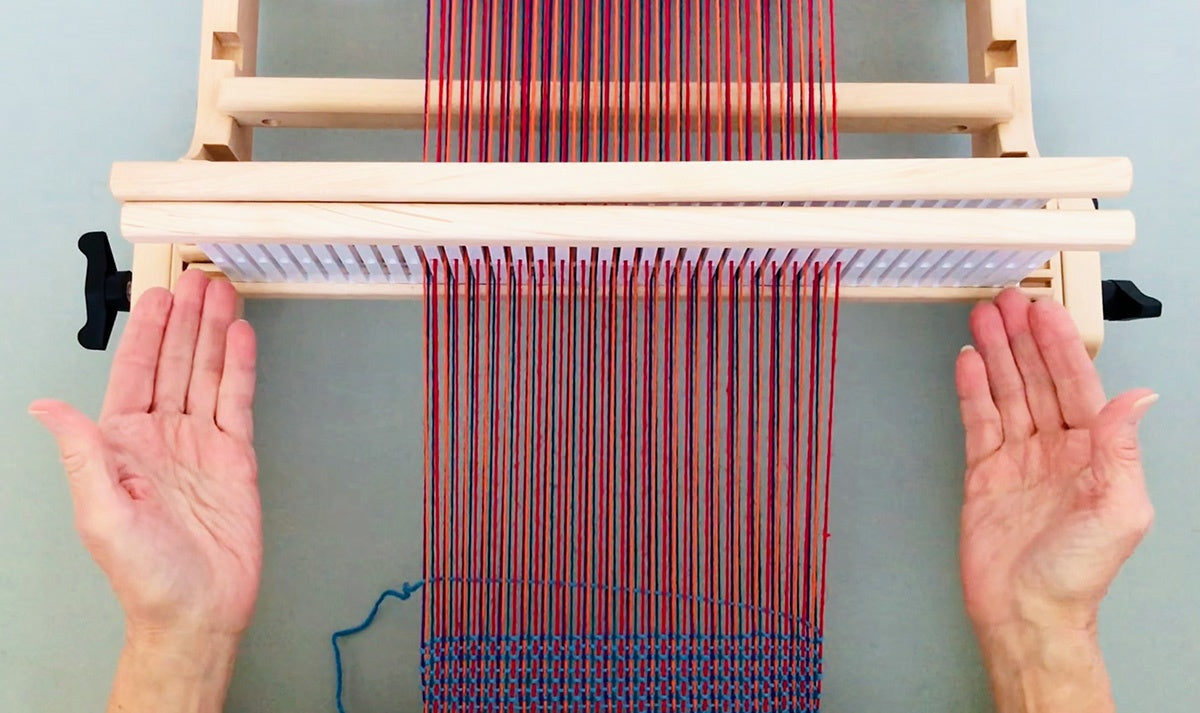 Online course - Weaving with Two Heddles: Sampler Scarf