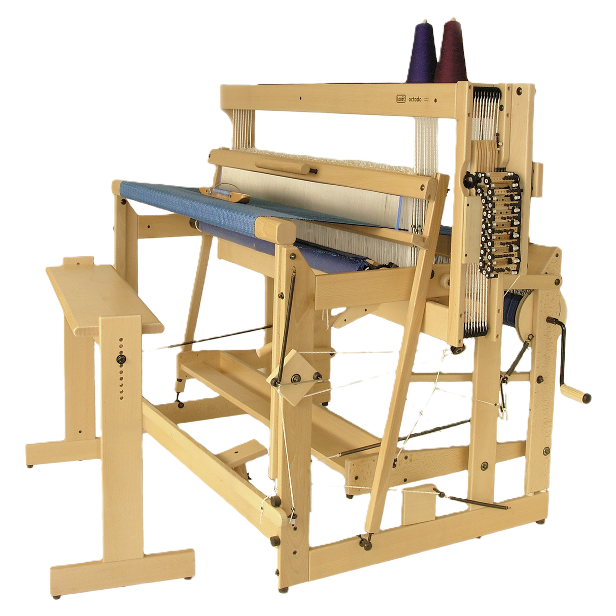 Octado loom with mechanical dobby