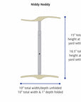 niddy noddy dimensions