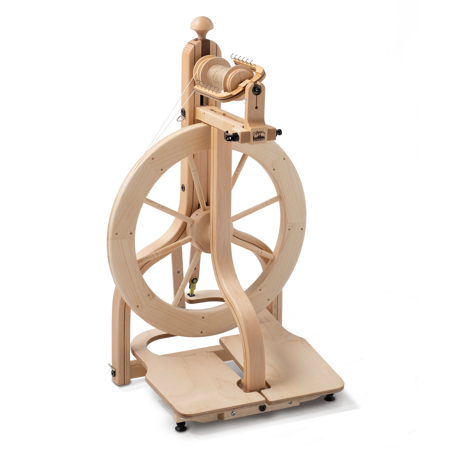 Matchless Double Treadle Spinning Wheel – Schacht Spindle Company