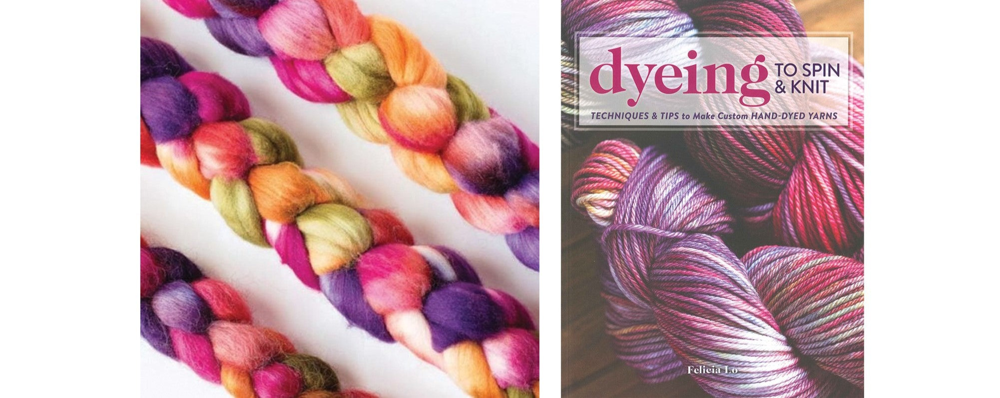Felicia Lo on Dyeing to Spin and Knit