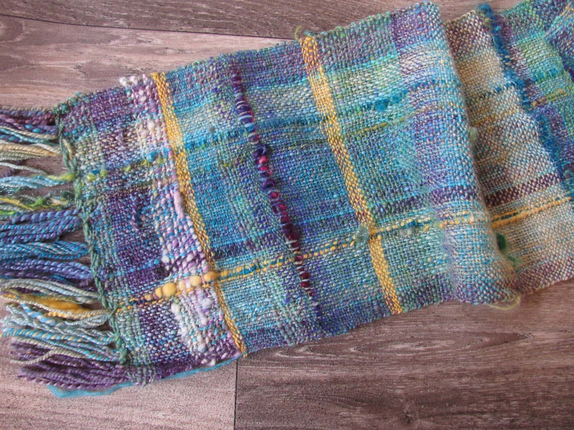Freeform, SAORI-Inspired Weaving