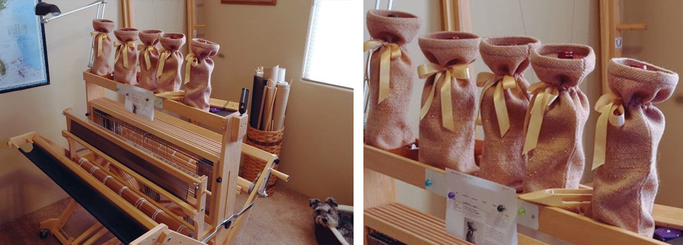 Projects Revisited - Festive Wine Bag