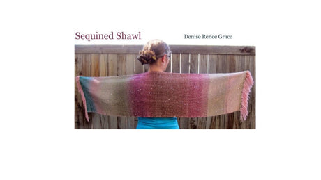 Sequined Shawl Sampling