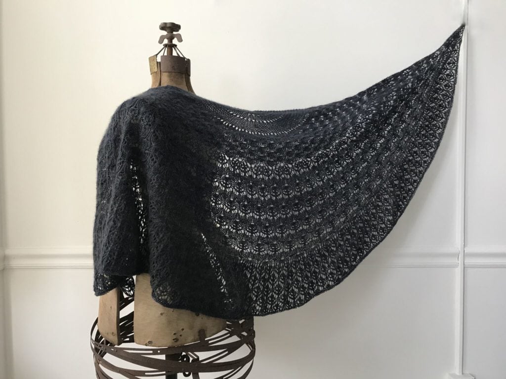 The Shape of a Bay Shawl - Bristol Ivy Guest Post