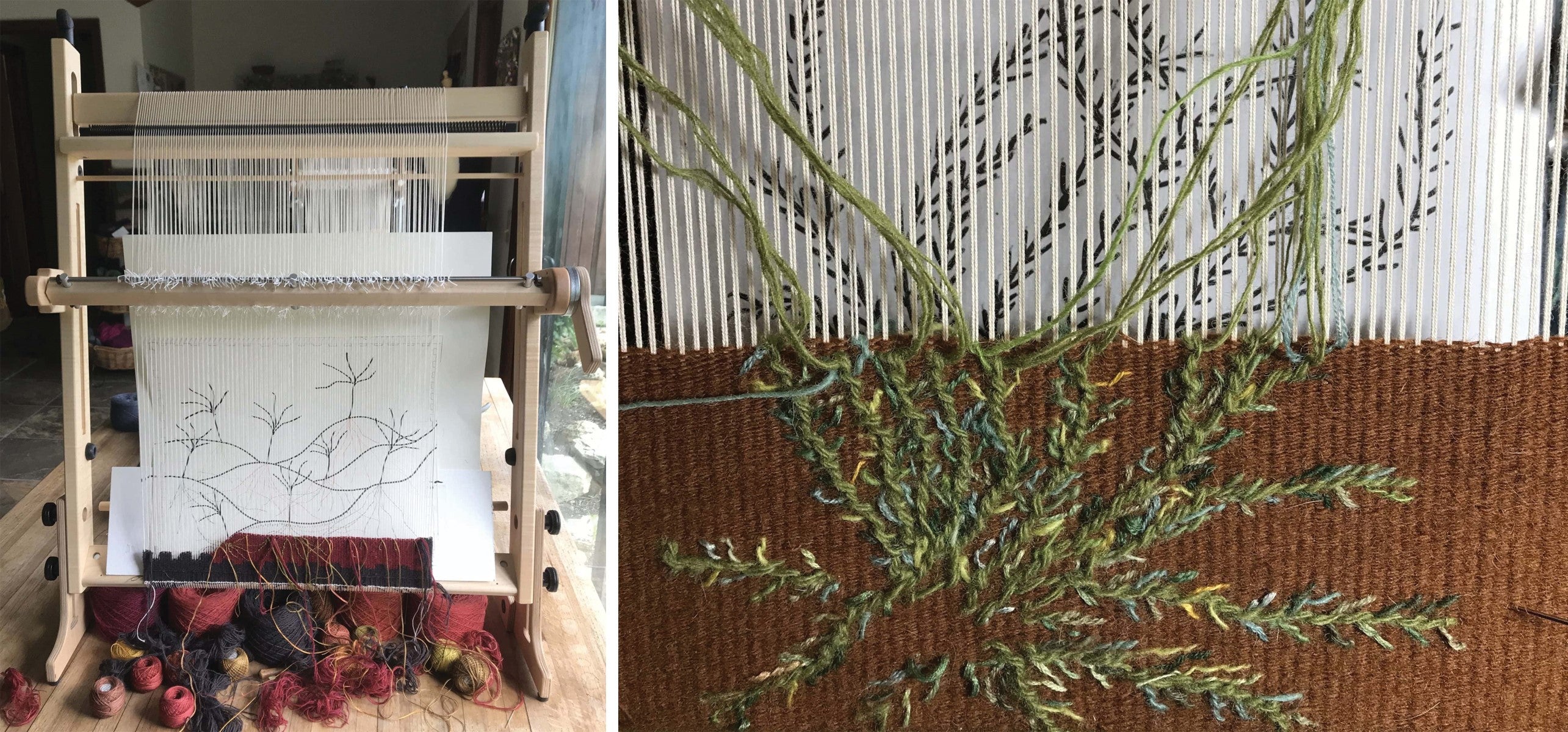Weaving Tapestry On My New Arras