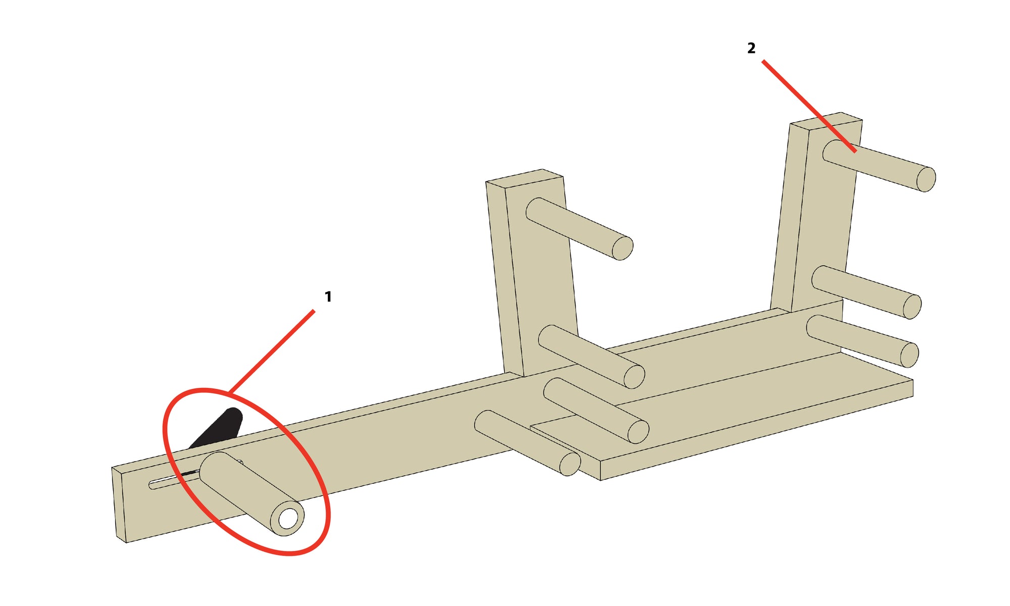 Inkle Loom Parts