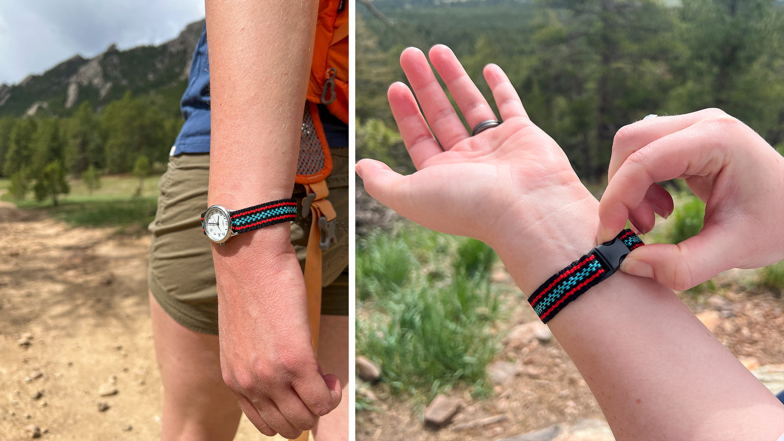 Woven Bracelet With Many Uses--watchband, bracelets
