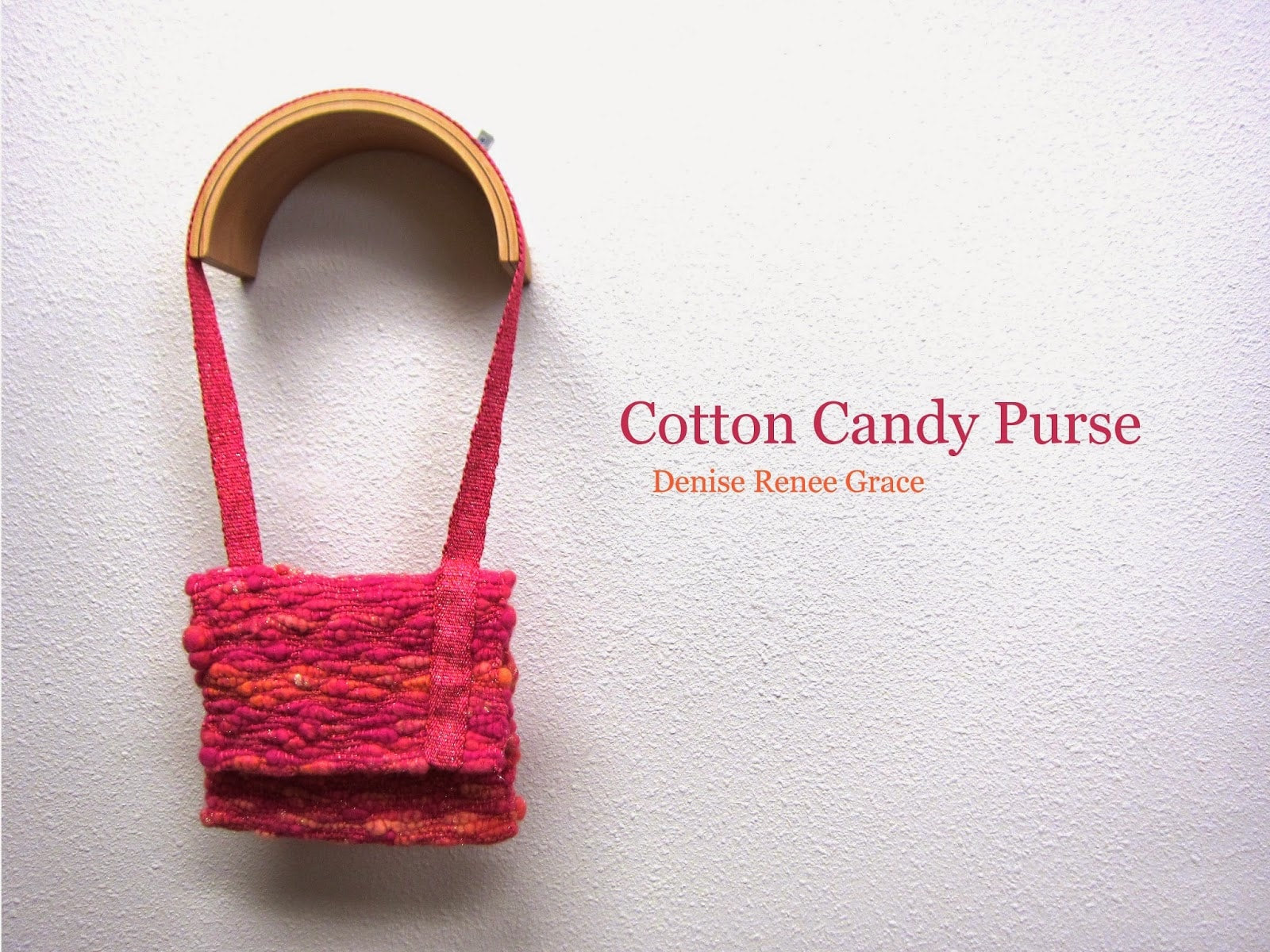 Cotton Candy Purse